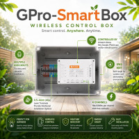 G-Pro Smart-Box 4-channel Wi-fi/Remote Control Wireless Switching IP65 G-Pro Smart-Box 4-channel Wi-fi/Remote Control Wireless Switching IP65